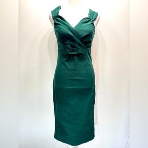 Rock Steady Green Fitted Bodycon Dress
